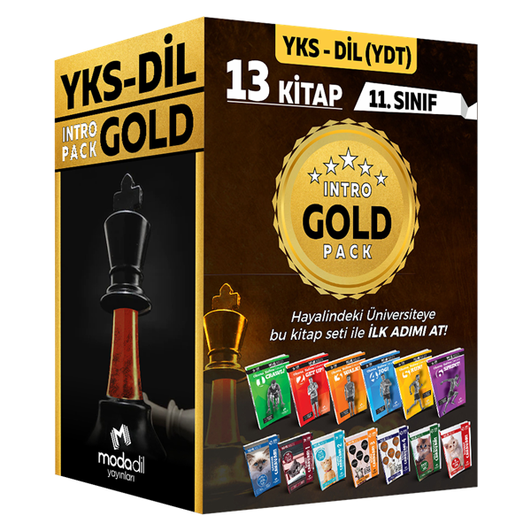 YDT (YKS-DİL)YKSDİL Intro Pack - Gold (11. Sınıf)MODADİL Yayınları