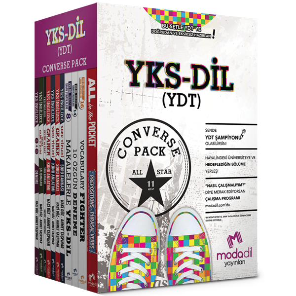 YKS-DİL CONVERSE PACK (11 Kitap)
