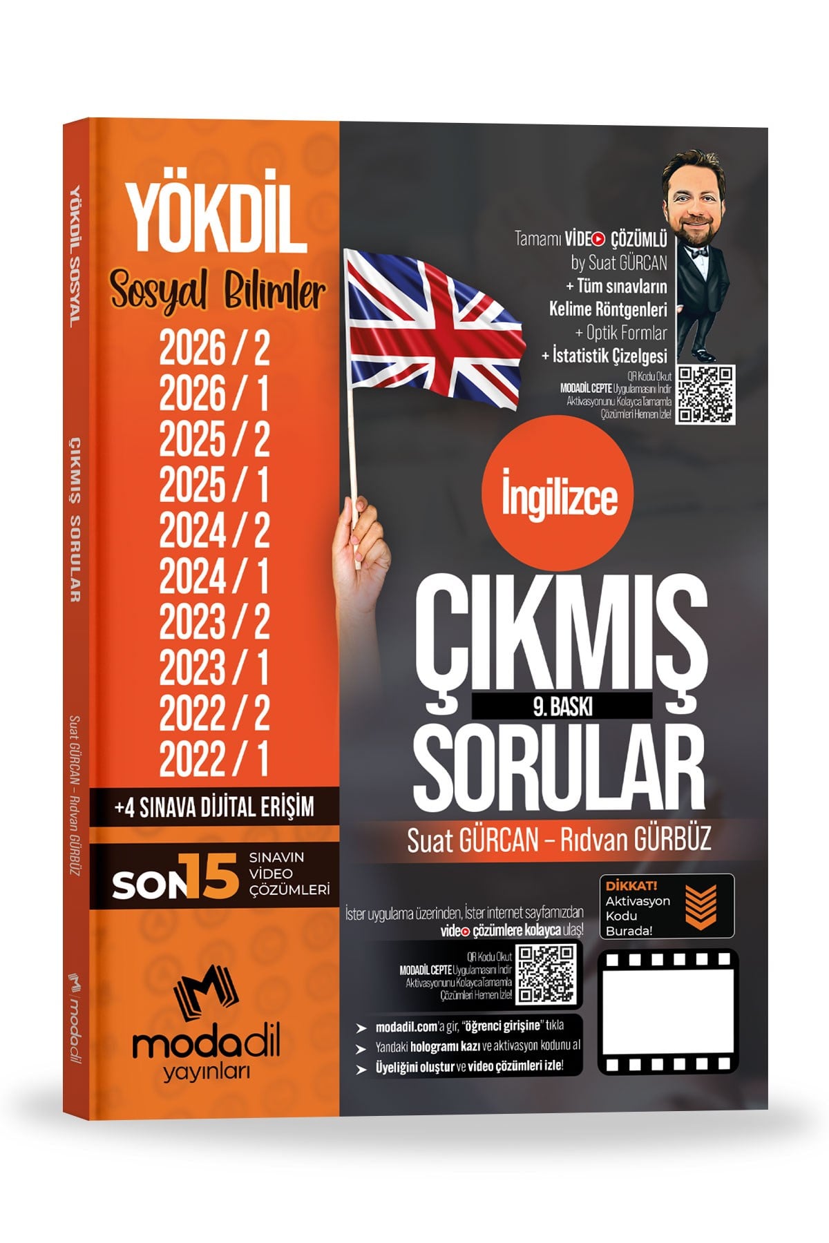 YÖKDİL SOSYALYÖKDİL Sosyal Çıkmış Sorular Tamamı Video ÇözümlüMODADİL Yayınları
