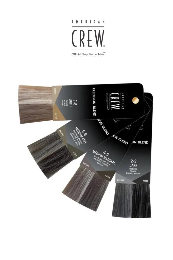 American Crew Precision Blend 7-8 Light 3x40 ml Erkek Beyaz Saç Kapatıcı