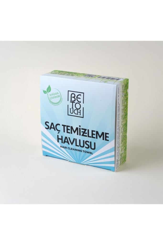 Be Touch Aloe Vera Keratin ve Kolajen İçerkli Saç Temizleme Havlusu 10 Adet