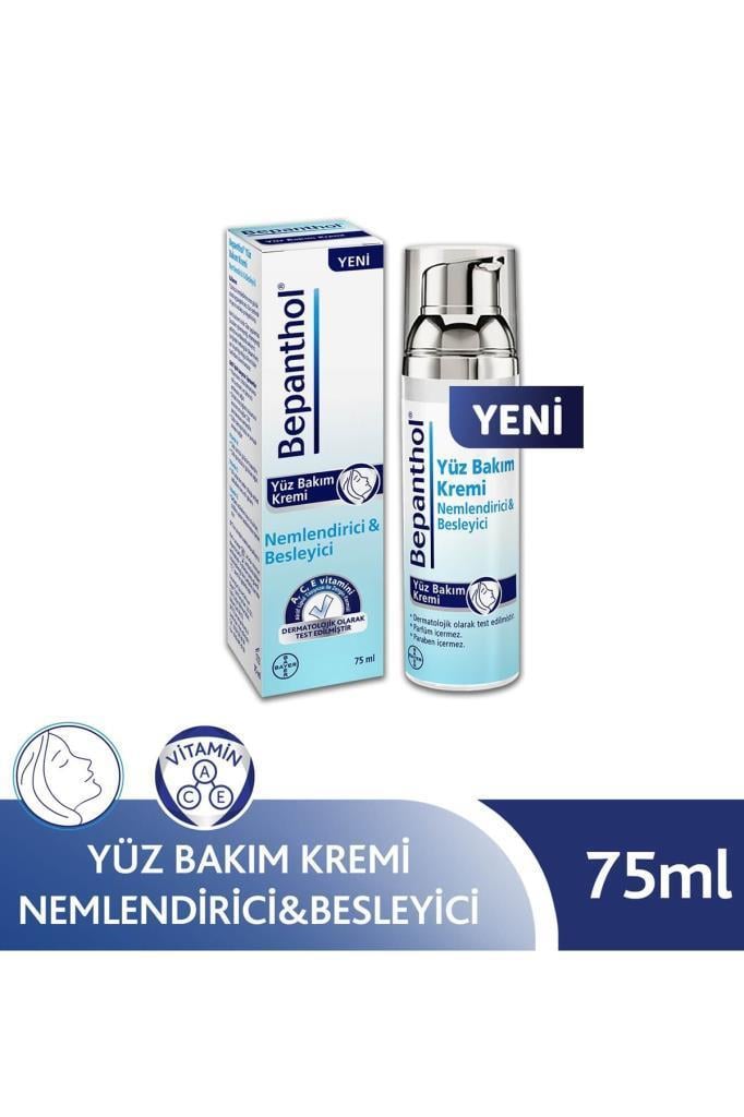 Bepanthol Nemlendirici & Besleyici Yüz Bakım Kremi 75 ml