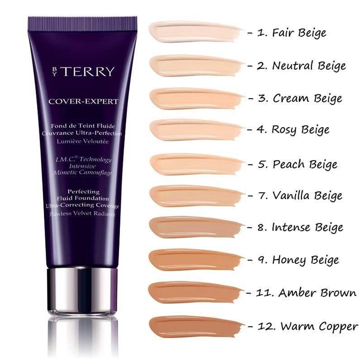 By Terry Cover Expert Perfecting Fluid Foundation 7 Fondöten