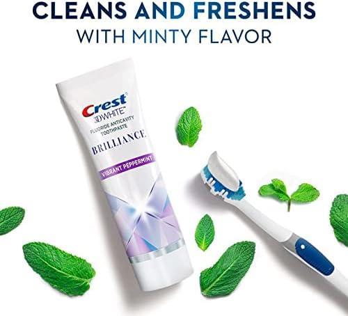 Crest 3D White Brilliance Vibrant Pepermint 110 gr Diş Macunu