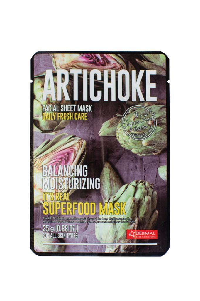 Dermal Artichoke Facial Sheet Maske