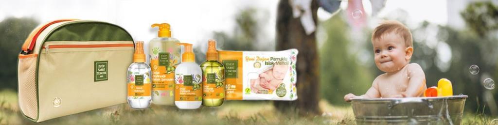 Eyüp Sabri Tuncer Doğal Zeytinyağlı Bebek Bakım Seti