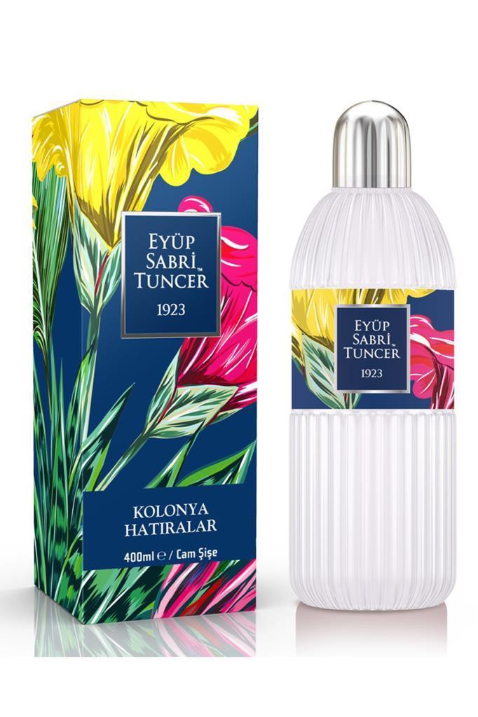 Eyüp Sabri Tuncer Hatıralar Kolonya Cam Şişe 400 ml