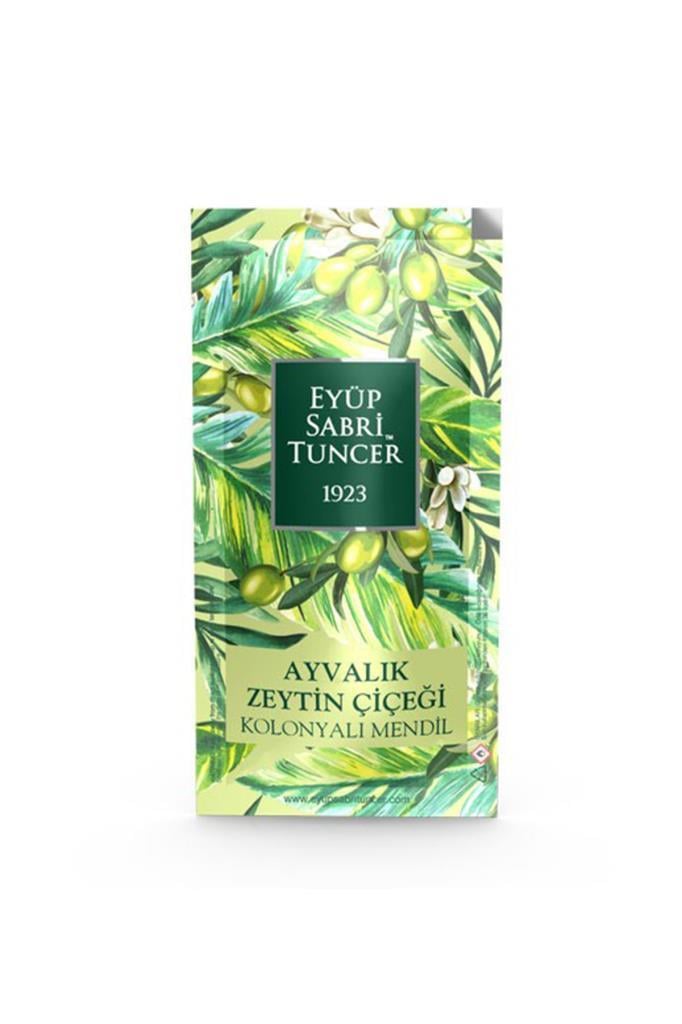 Eyüp Sabri Tuncer Kolonyalı Mendil Ayvalık Zeytin Çiçeği 150 Adet