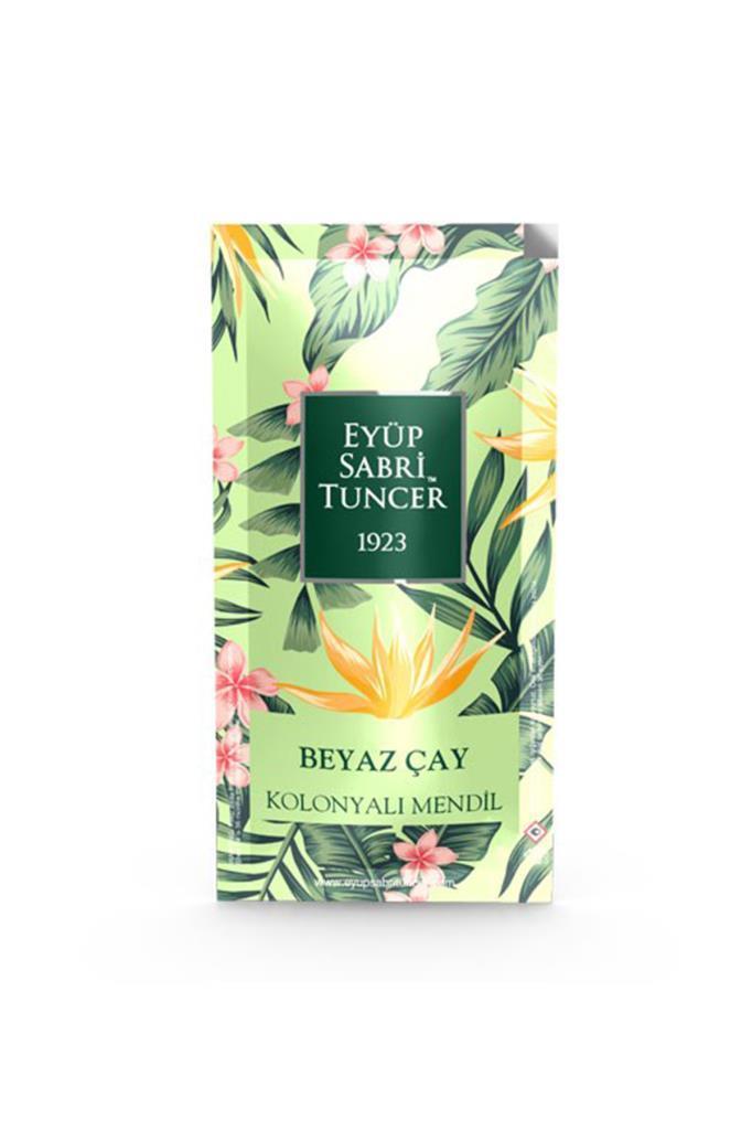 Eyüp Sabri Tuncer Kolonyalı Mendil Beyaz Çay 150 Adet
