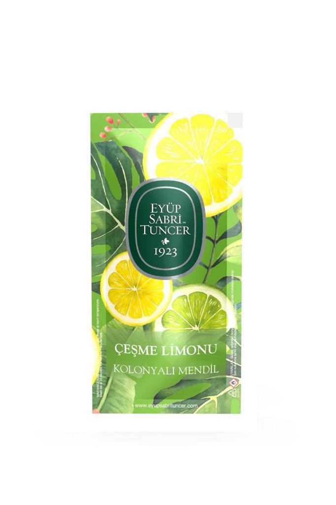Eyüp Sabri Tuncer Kolonyalı Mendil Çeşme Limonu 150 Adet