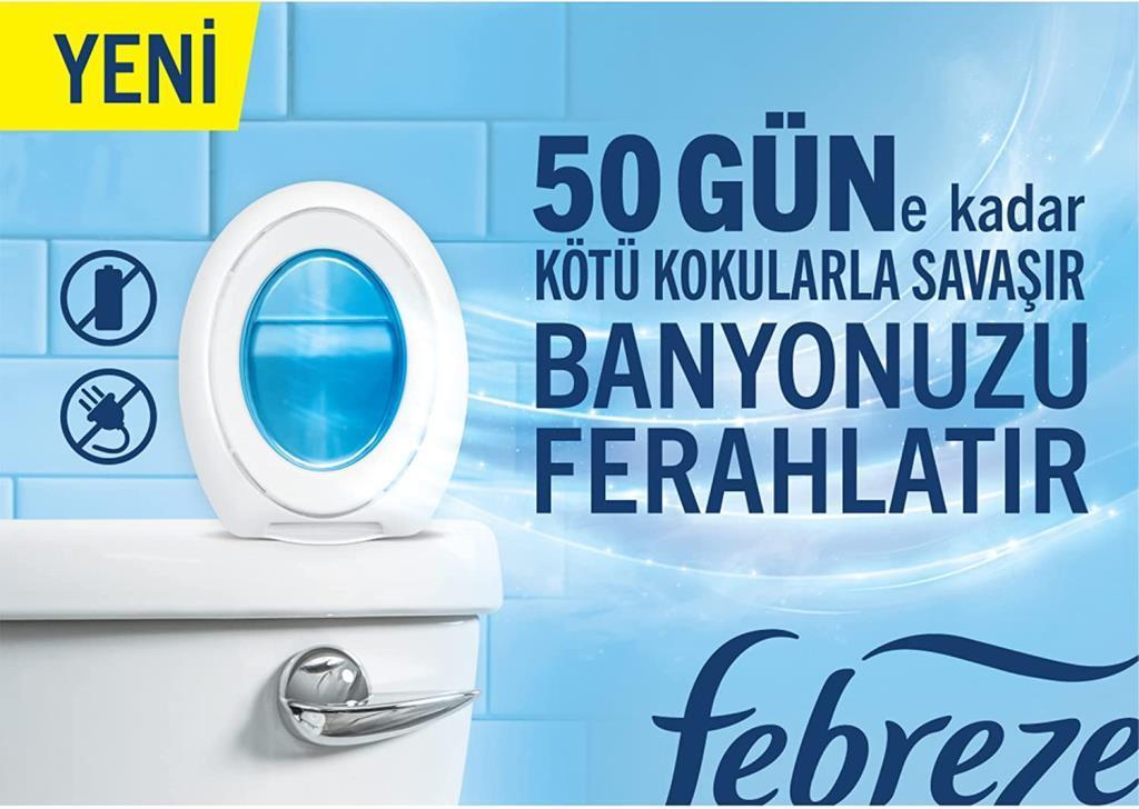 Febreze Banyo Hava Ferahlatıcı Dağ Esintisi 7.5 ml