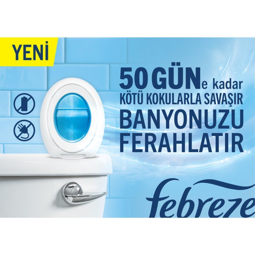 Febreze Banyo Hava Ferahlatıcı Temiz Çarşaf Ferahlığı 7.5 ml