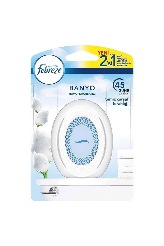 Febreze Banyo Hava Ferahlatıcı Temiz Çarşaf Ferahlığı 7.5 ml