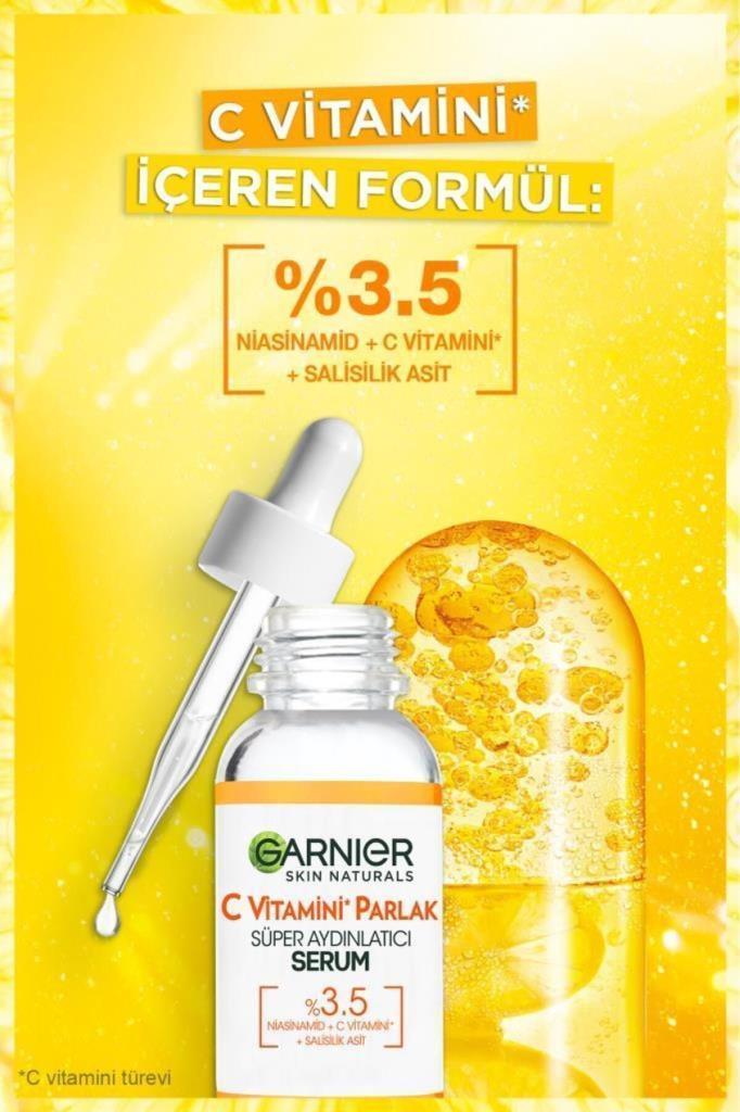 Garnier C Vitamini Parlak Süper Aydınlatıcı Serum 30 ml