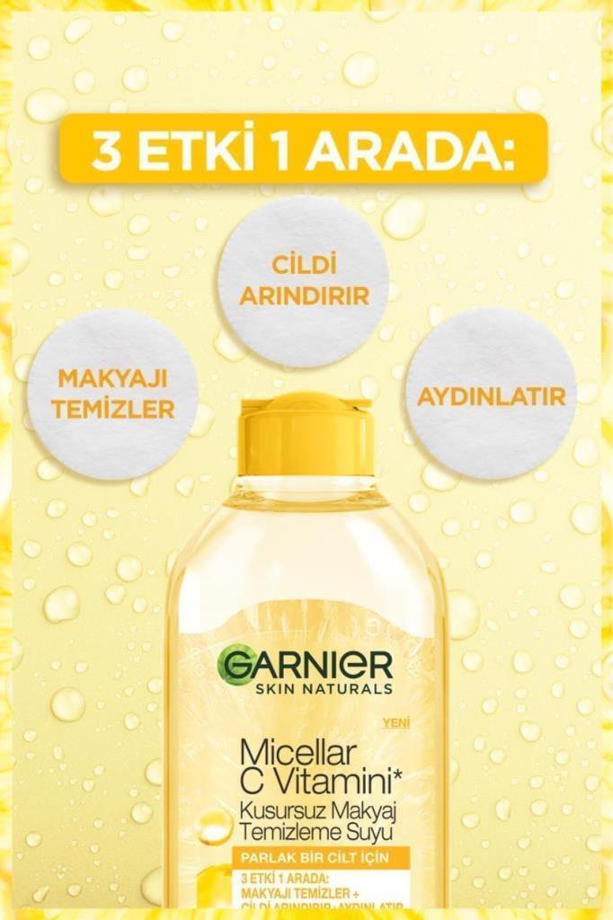 Garnier Micellar C Vitamini Kusursuz Makyaj Temizleme Suyu 400 ml