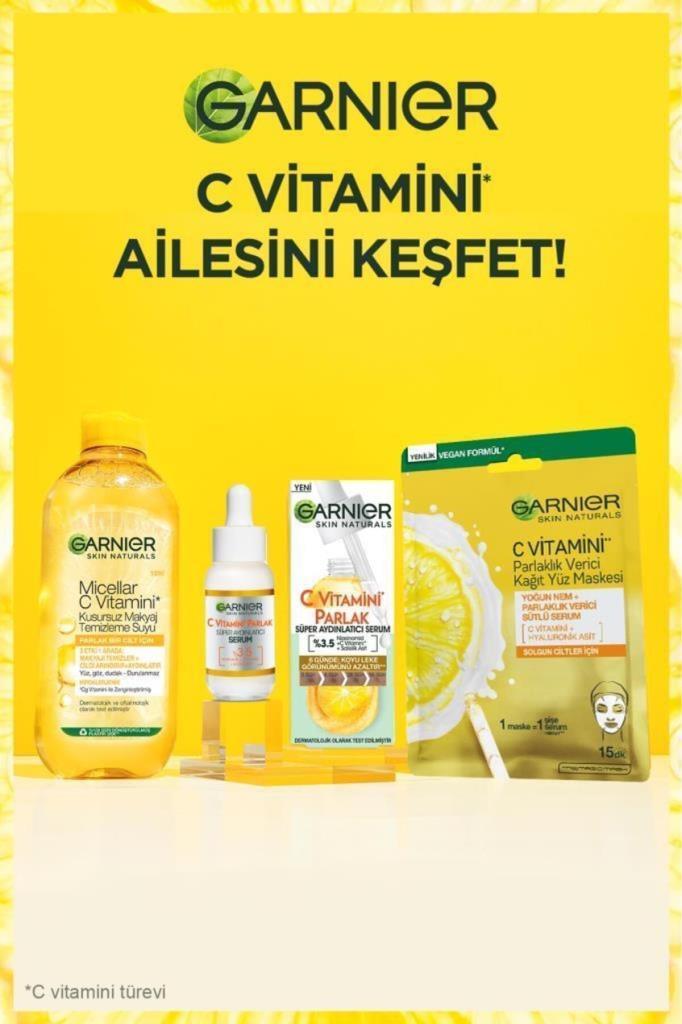 Garnier Micellar C Vitamini Kusursuz Makyaj Temizleme Suyu 400 ml