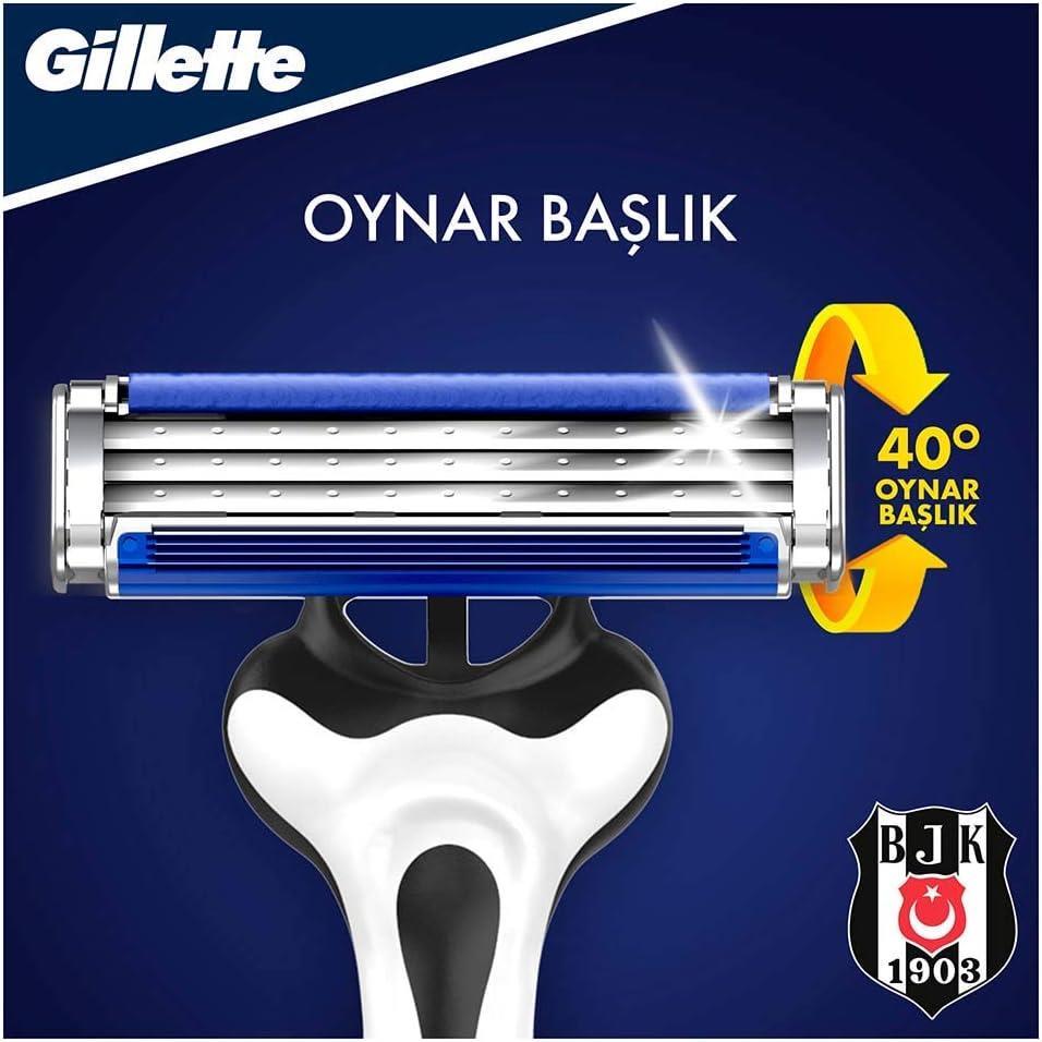 Gillette Blue 3 Beşiktaş Özel Seri 6lı Paket Tıraş Bıçağı