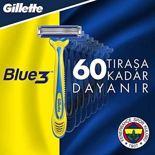 Gillette Blue 3 Fenerbahçe Özel Seri 6lı Paket Tıraş Bıçağı