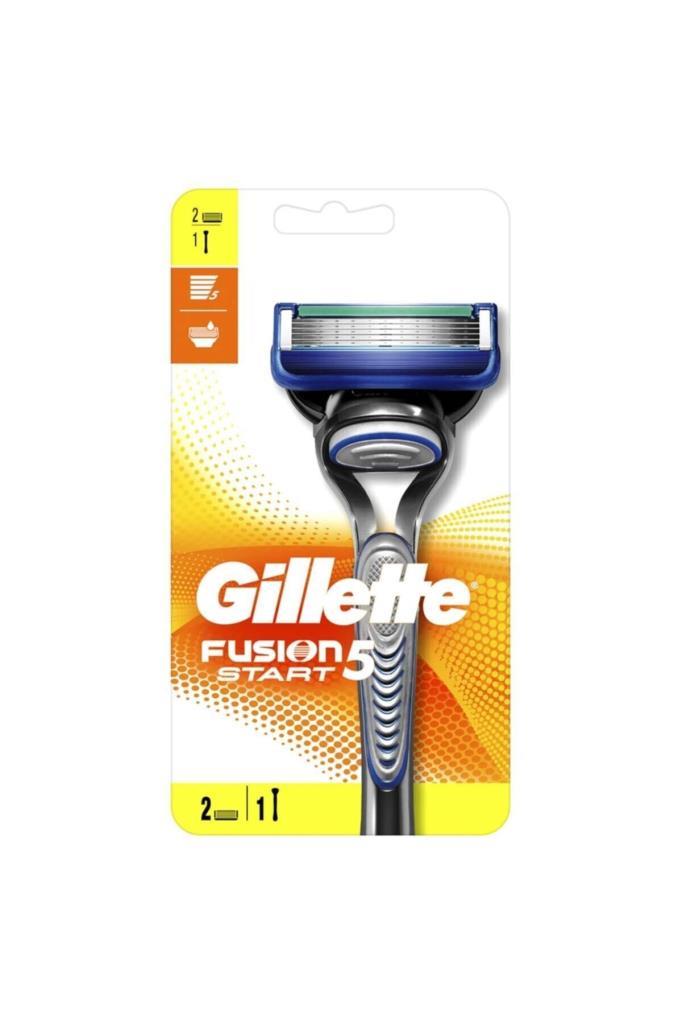 Gillette Fusion 5 Start Tıraş Makinesi + 2 Adet Yedek Başlık
