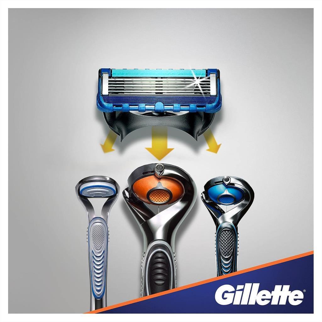 Gillette Fusion Yedek Tıraş Bıçağı 8 Adet Karton Paket