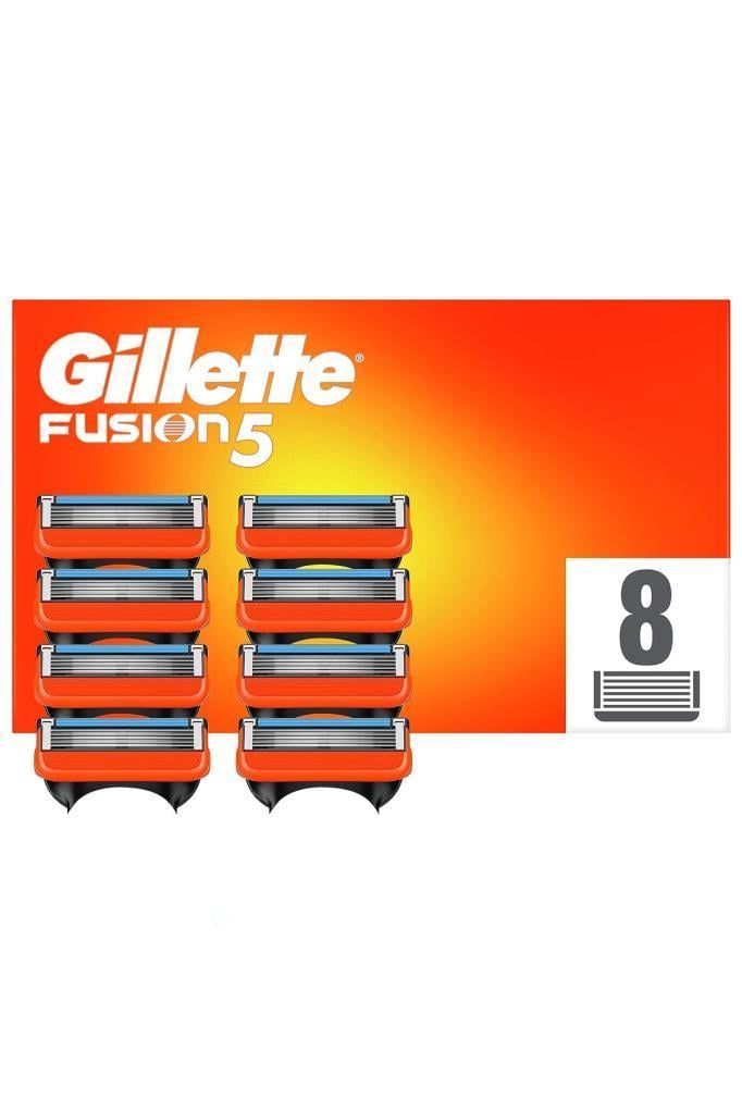 Gillette Fusion Yedek Tıraş Bıçağı 8 Adet Karton Paket