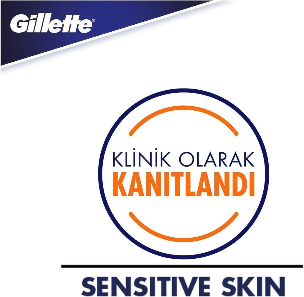Gillette Skinguard Hassas Yedek Tıraş Bıçağı 4lü