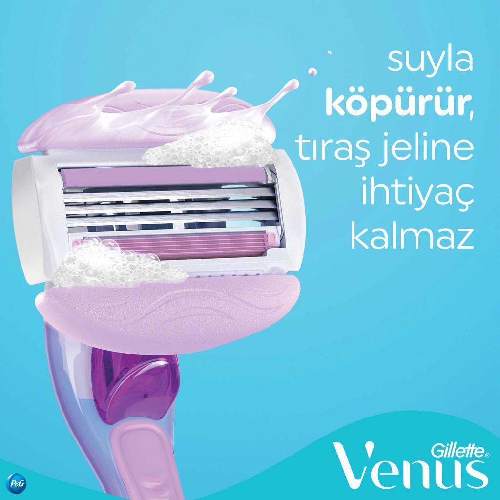 Gillette Venus Comfort Glide Breeze Kadın Tıraş Makinesi+Yedek Başlık