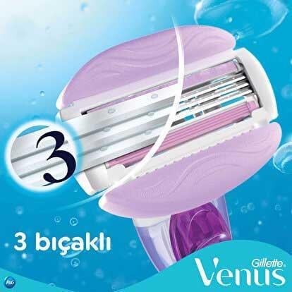 Gillette Venus Comfort Glide Breeze Kadın Tıraş Makinesi+Yedek Başlık