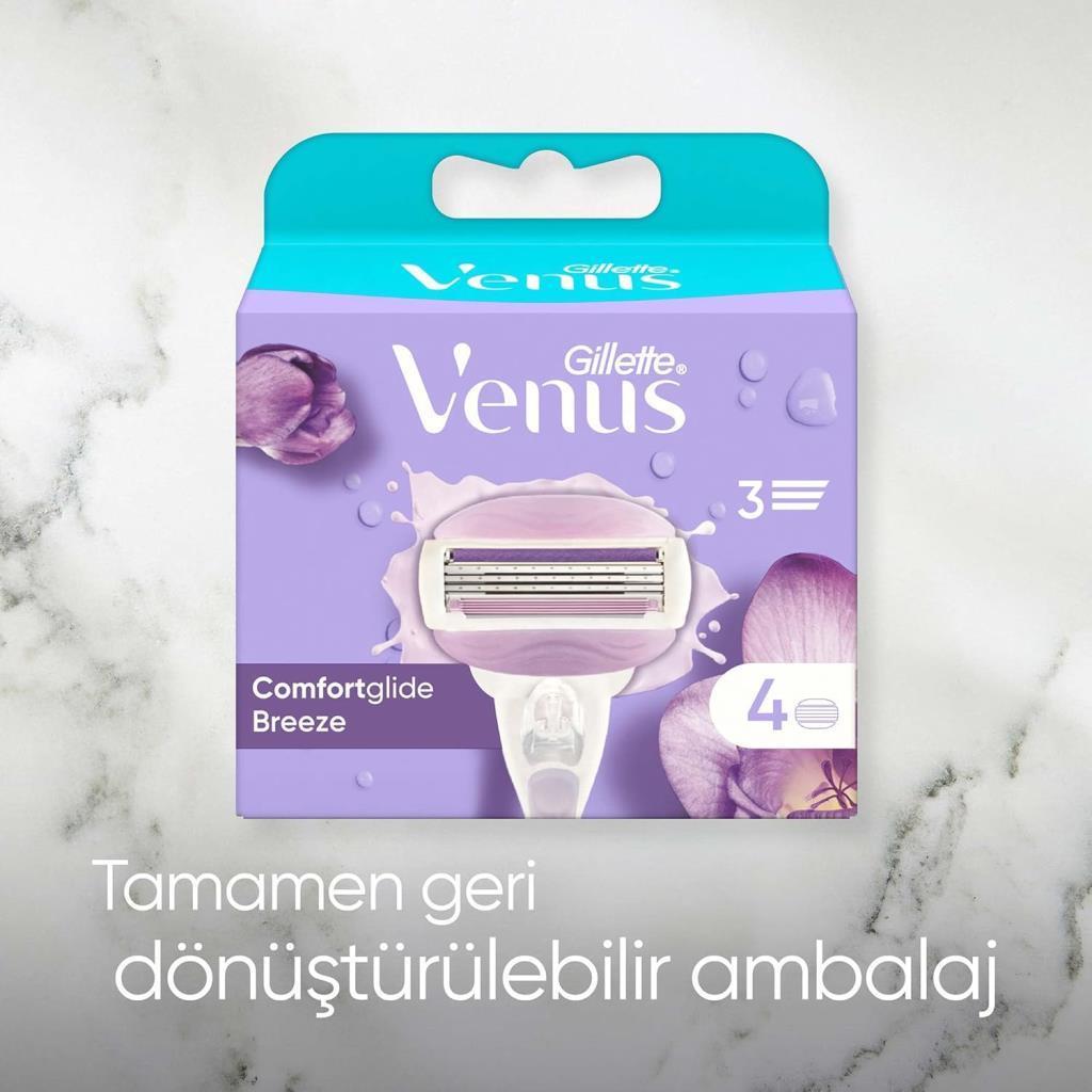 Gillette Venus Comfortglide Breeze 2 Adet Yedek Başlık