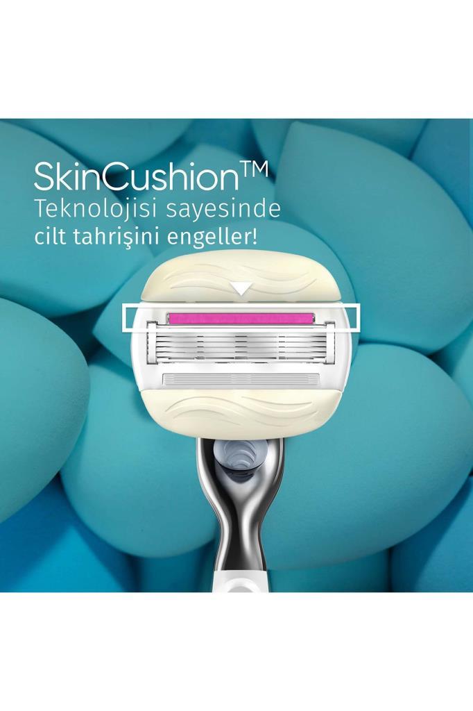 Gillette Venus Comfortglide Sugarberry Tıraş Makinesi+2 Adet Yedek Başlık + Çanta