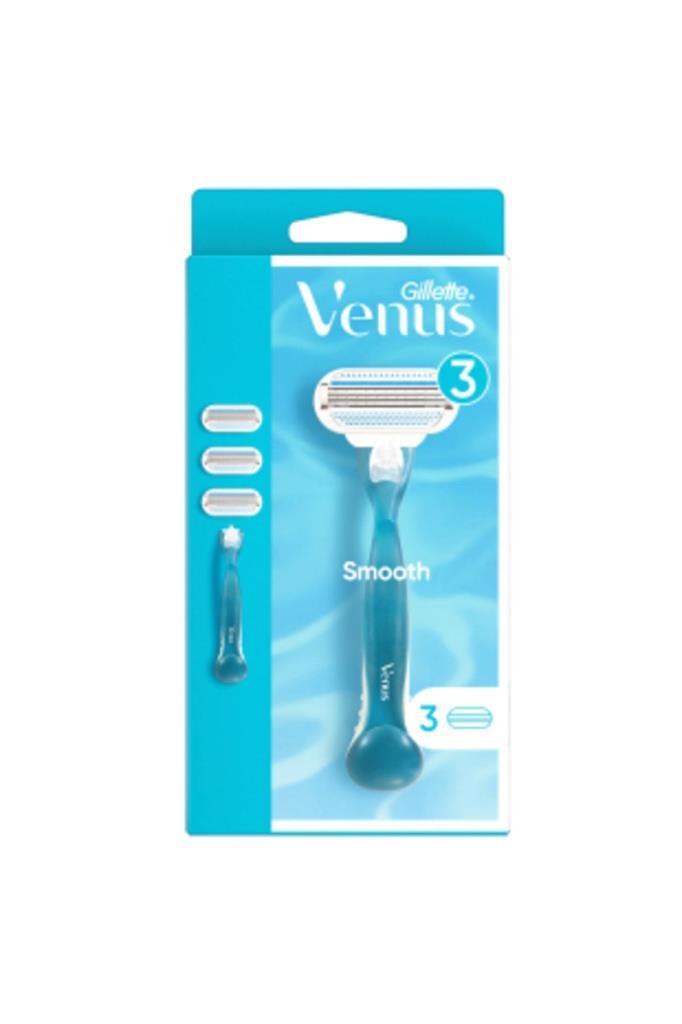 Gillette Venus Smooth Kadın Tıraş Makinesi 3 Yedek Tıraş Bıçağı