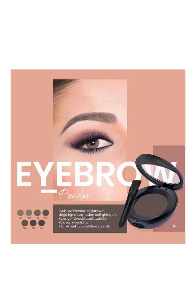 Golden Rose Eyebrow Powder 104 Kaş Farı