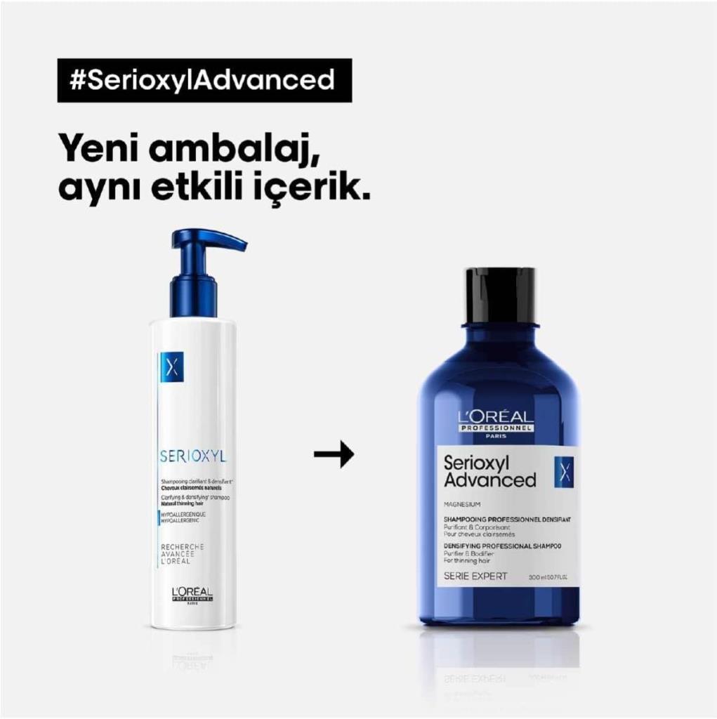 L‘Oreal Professionnel Serie Expert Serioxyl Advanced 500 ml Şampuan