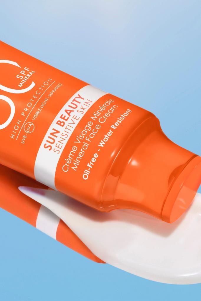 Lancaster Sun Beauty Sensitive Skin Mineral Face Cream SPF50 50 ML