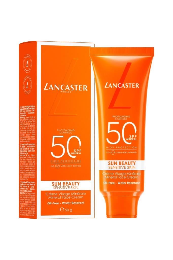 Lancaster Sun Beauty Sensitive Skin Mineral Face Cream SPF50 50 ML