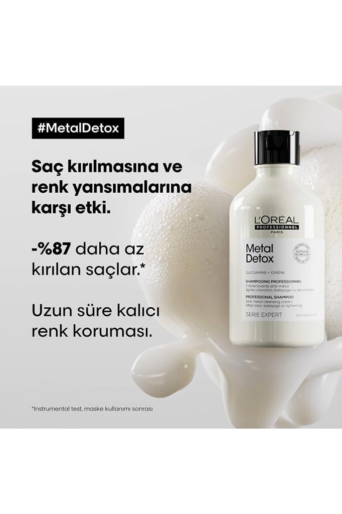 Loreal Professionnel Metal Detox 300 ml Şampuan