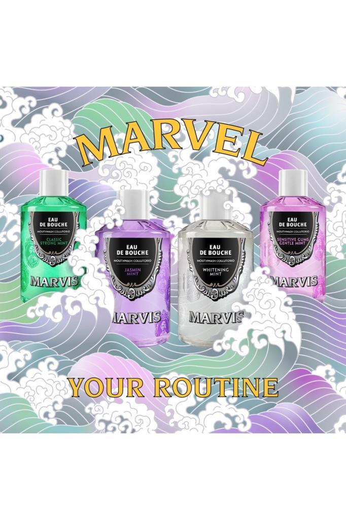 Marvis Classic Strong Mint Ağız Bakım Suyu 400 ml