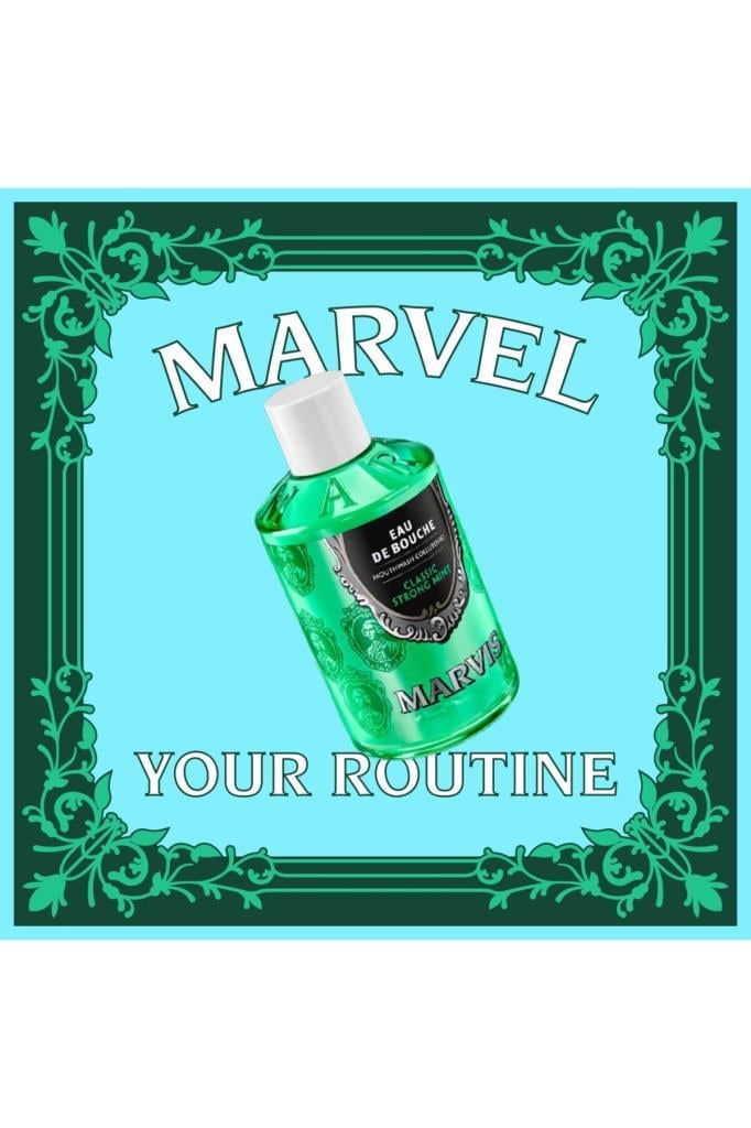 Marvis Classic Strong Mint Ağız Bakım Suyu 400 ml