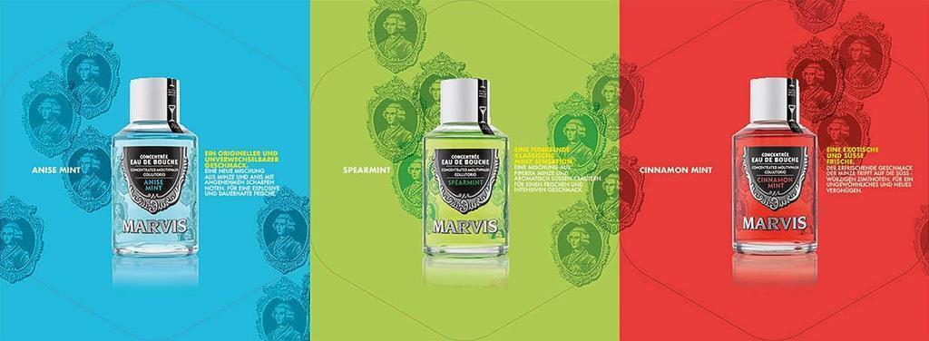 Marvis Mouthwash Spearmint 120 ml Ağız Gargarası