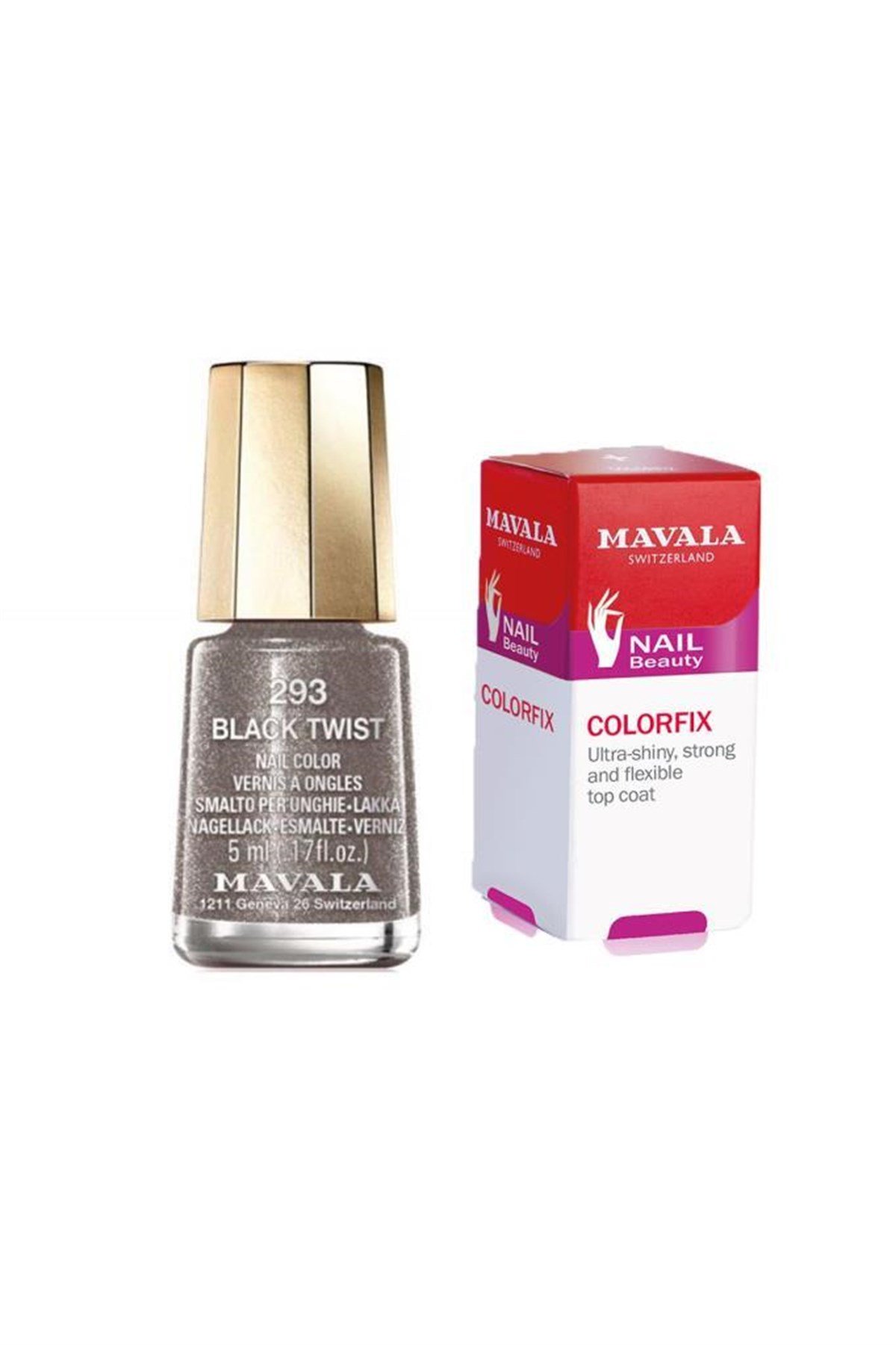 Mavala 309 Ice Twist Oje + ColorFix Oje Sabitleyici 5 ml