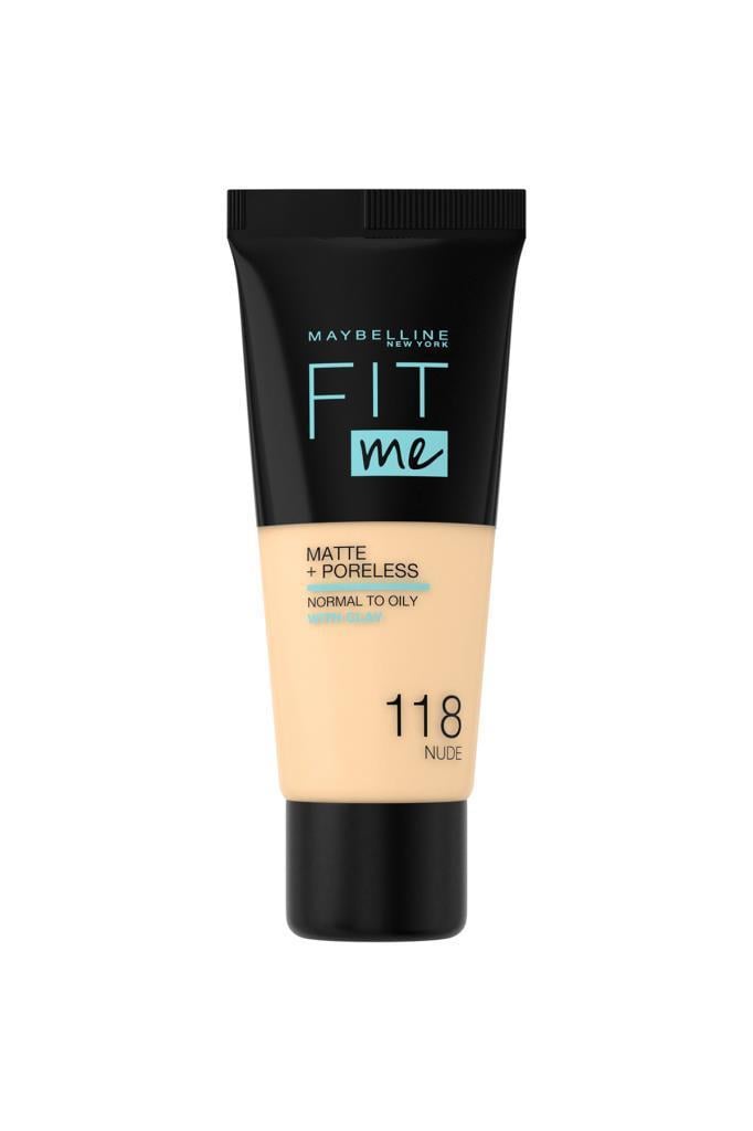 Maybelline New York Fit Me Matte Foundation 118 Nude