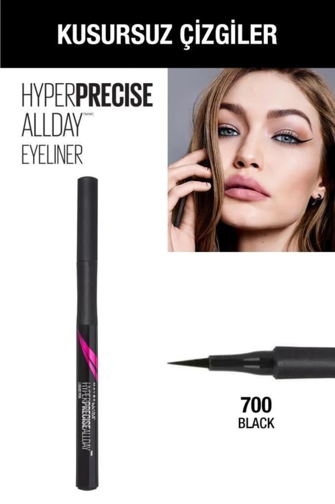 Maybelline New York Hyper Percise All Day Eyeliner 700 Black 