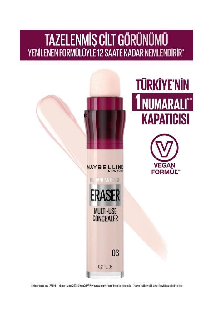 Maybelline New York Instant Anti Age Eraser 03 Fair Kapatıcı