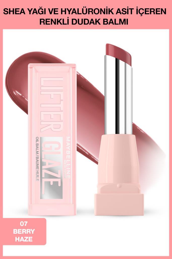 Maybelline New York Lifter Glaze Oil Balm 07 Berry Haze Renkli Dudak Balmı