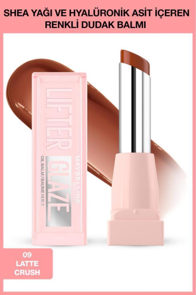 Maybelline New York Lifter Glaze Oil Balm  09 Late Crush Renkli Dudak Balmı