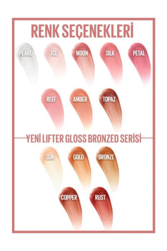 Maybelline New York Lifter Gloss 001 Pearl Dudak Parlatıcısı