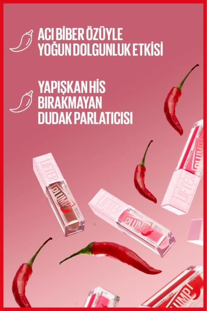 Maybelline New York Lifter Plump Dudak Parlatıcısı 007 Coca Zing