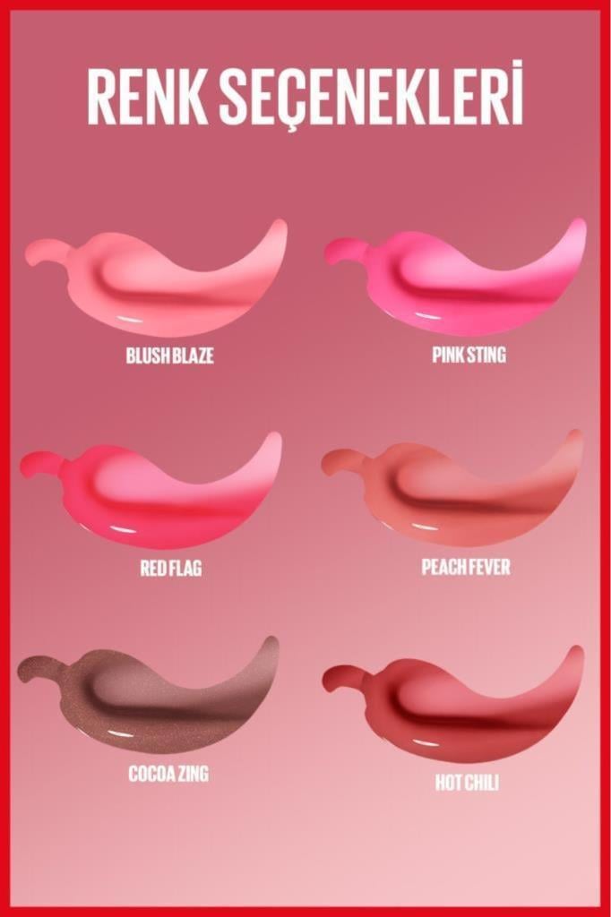 Maybelline New York Lifter Plump Dudak Parlatıcısı 001 Blush Blaze