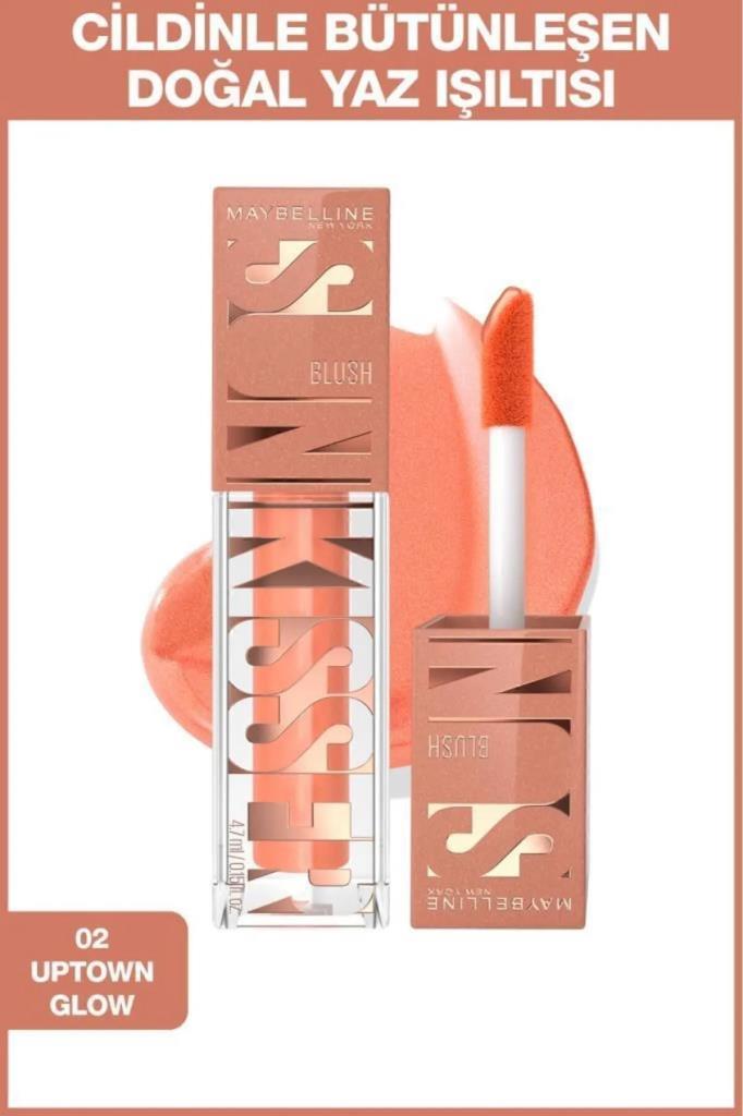 Maybelline New York Sunkisser Likit Allık- 02 Uptown Glow