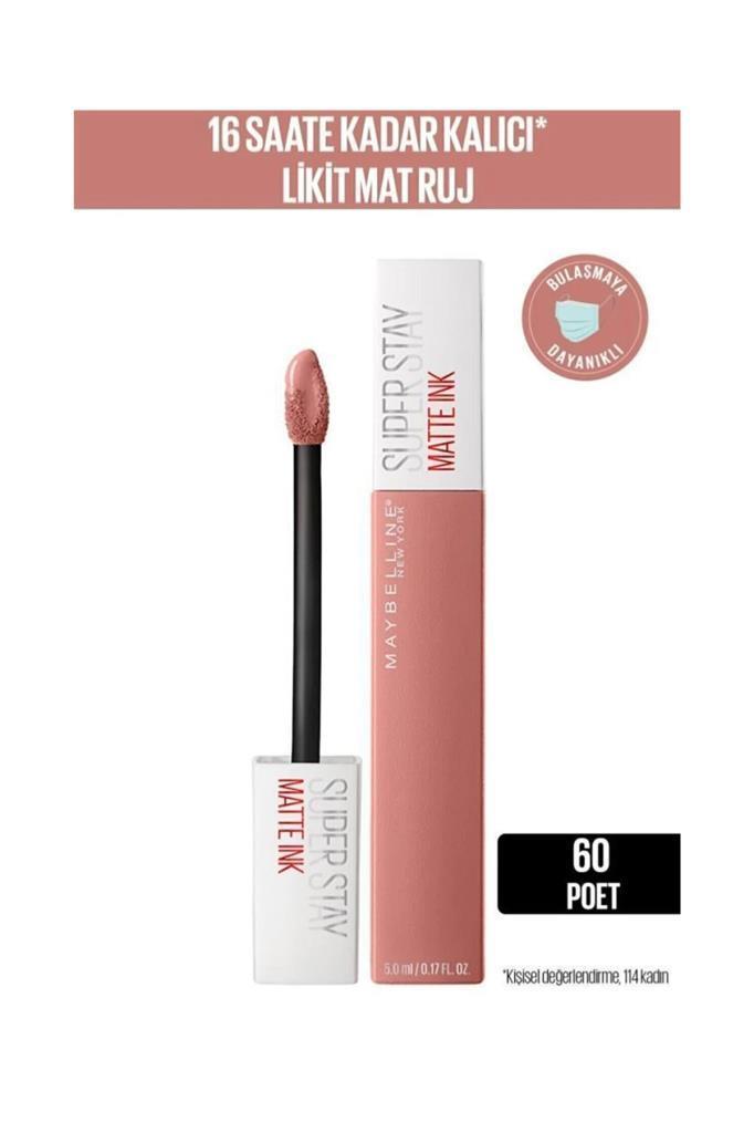Maybelline New York Super Stay Matte Ink 60 Poet Ruj